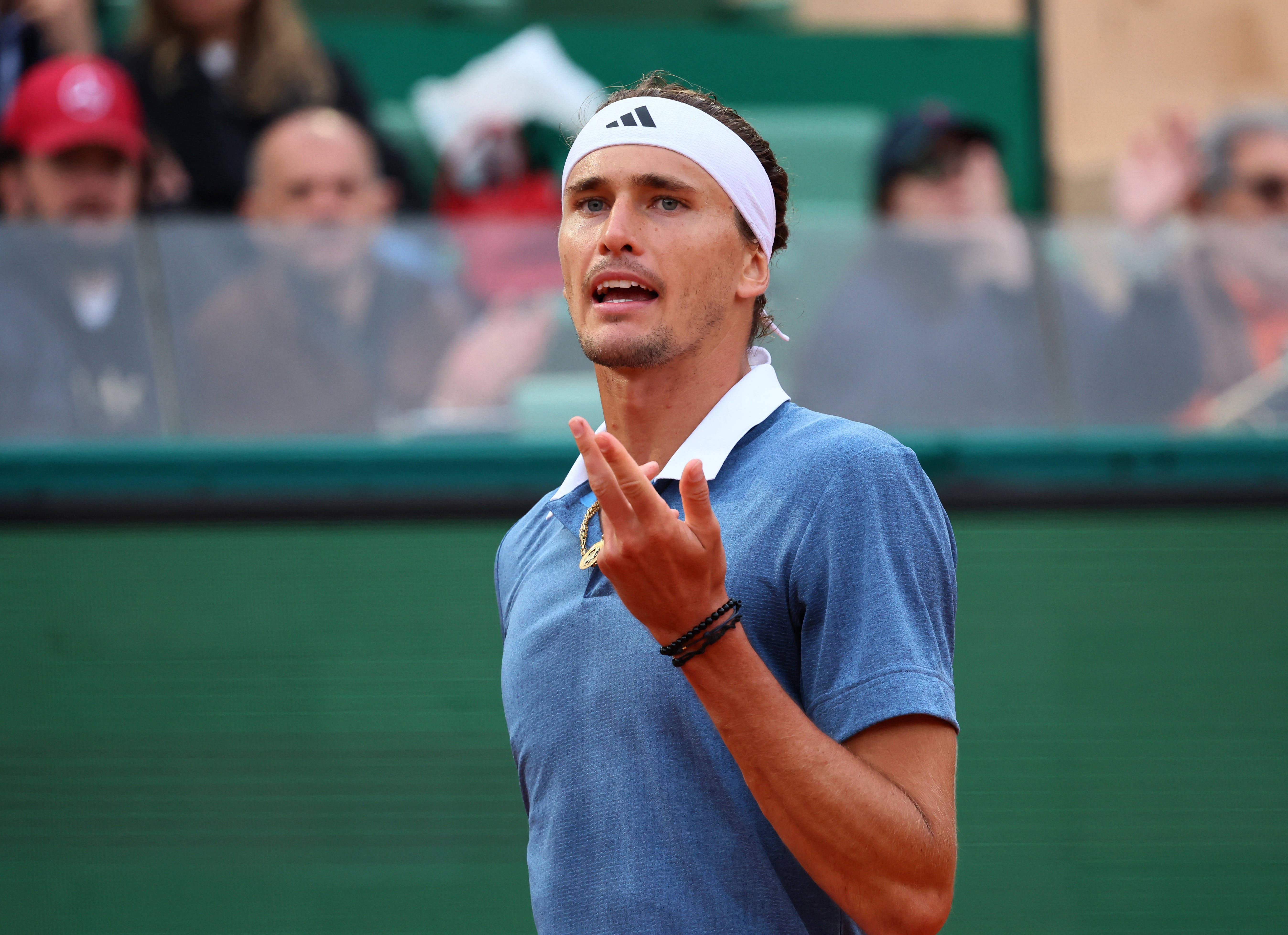 德国网球队碾压法国网球队，兹维列夫统治全场