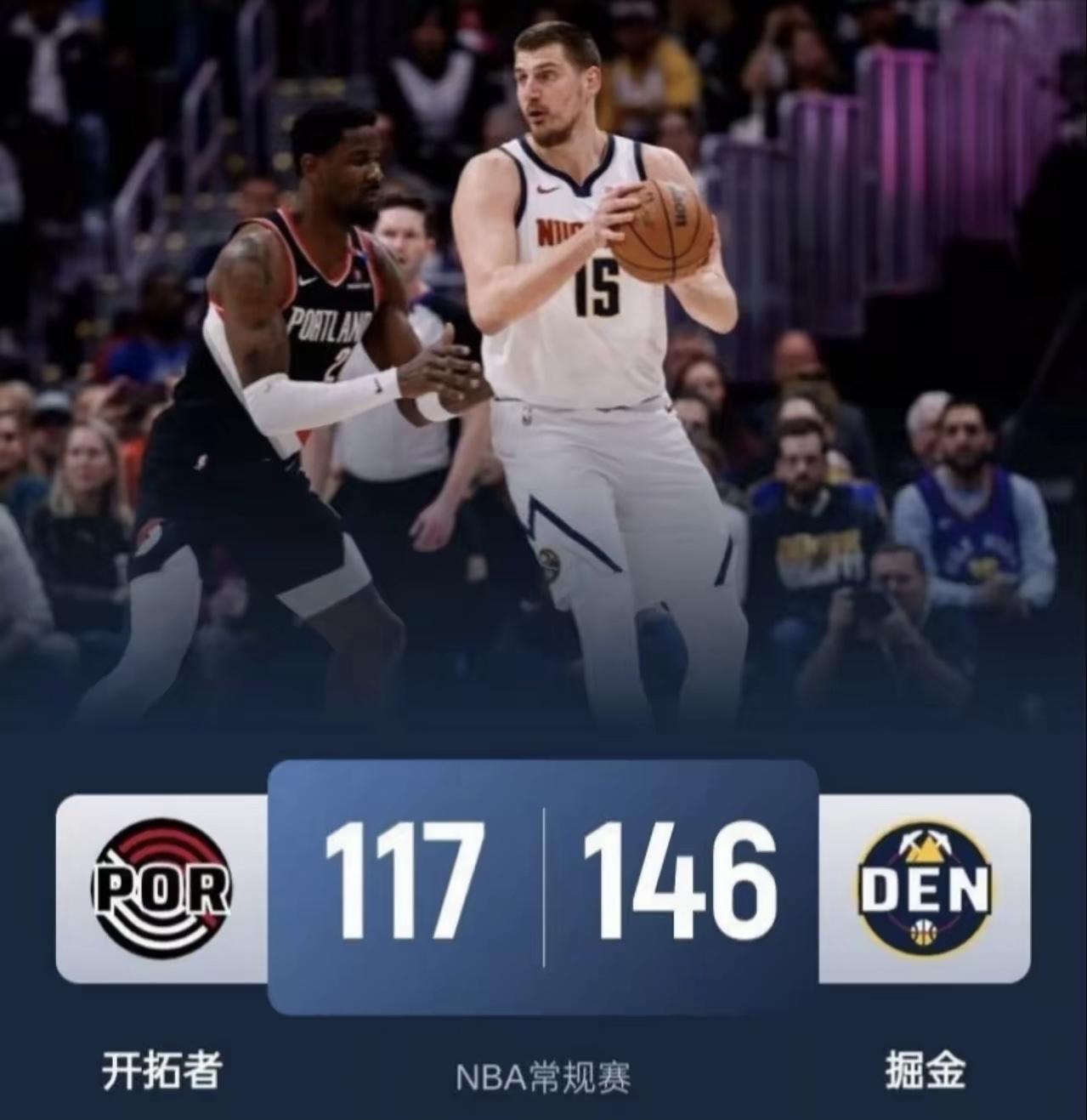 开拓者主场大胜国王,继续保持领先! 开拓者主场大胜国王,继续保持领先!